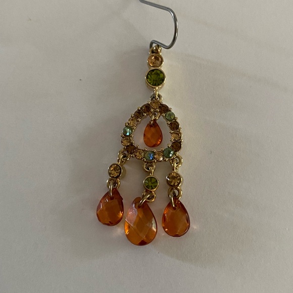 Liz Claiborne multistone drop earrings - Picture 6 of 9